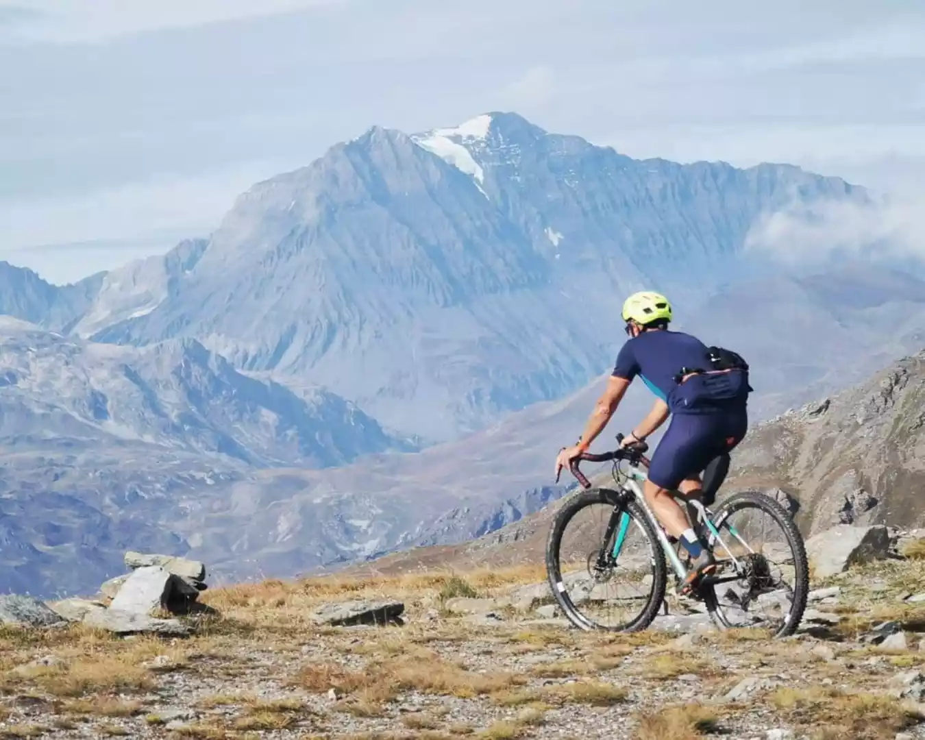Refuge du Lac Blanc en Vanoise - Mountain bike access Refuge du Lac Blanc en Vanoise - Mountain bike access