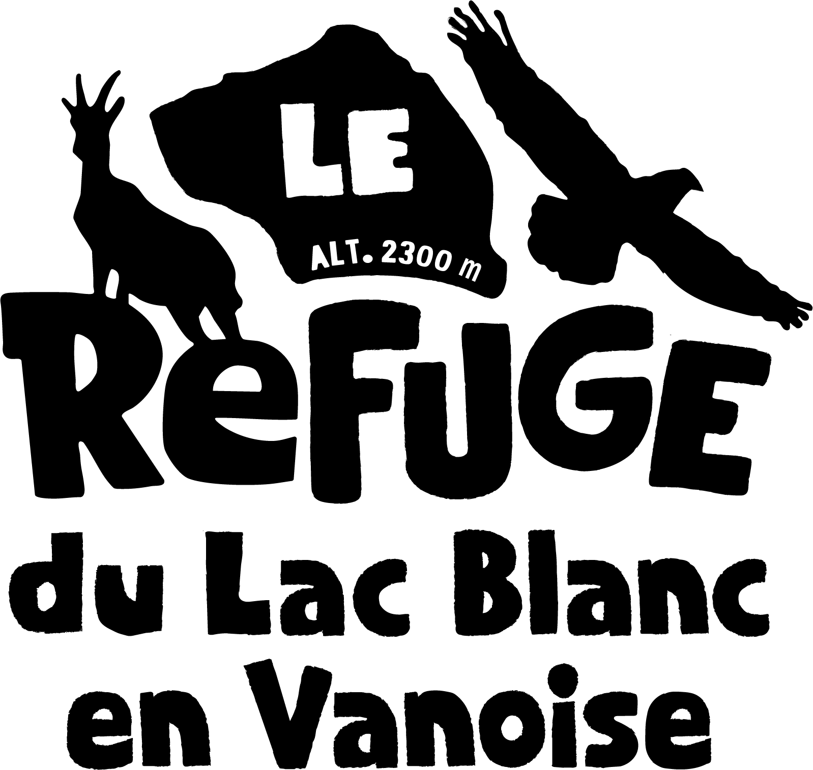 Logo LeRefugeLBV Principal Noir